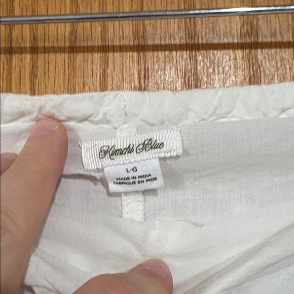 Kimchi Blue Zoey boho maxi skirt low rise cottagecore granola size L 100% cotton - Picture 6 of 9